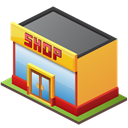 Retail shop icon